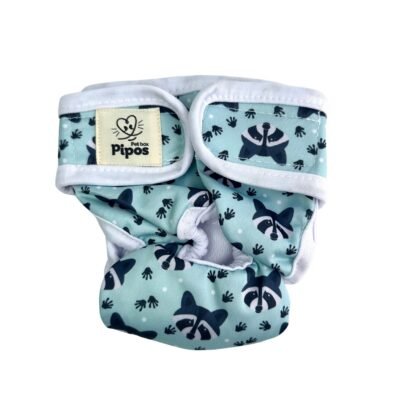 Pañal reutilizable para hembra – modelo Fauna