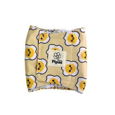 Pañal reutilizable para perro macho – modelo Huevitos