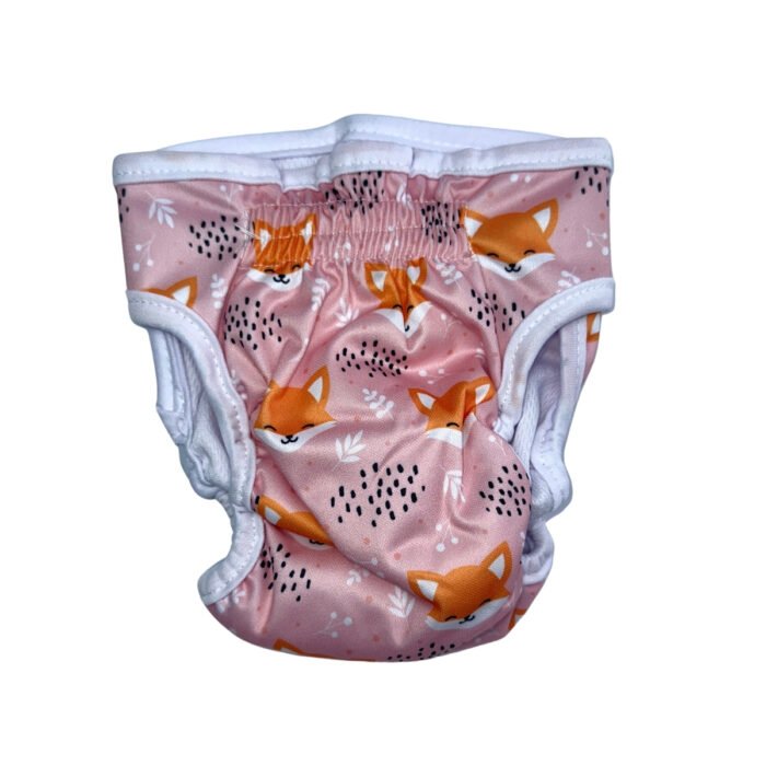 Pañal reutilizable para hembra – modelo Fox
