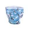 Pañal reutilizable para hembra – modelo Panda celeste