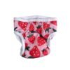 Pañal reutilizable para hembra – modelo Fresas