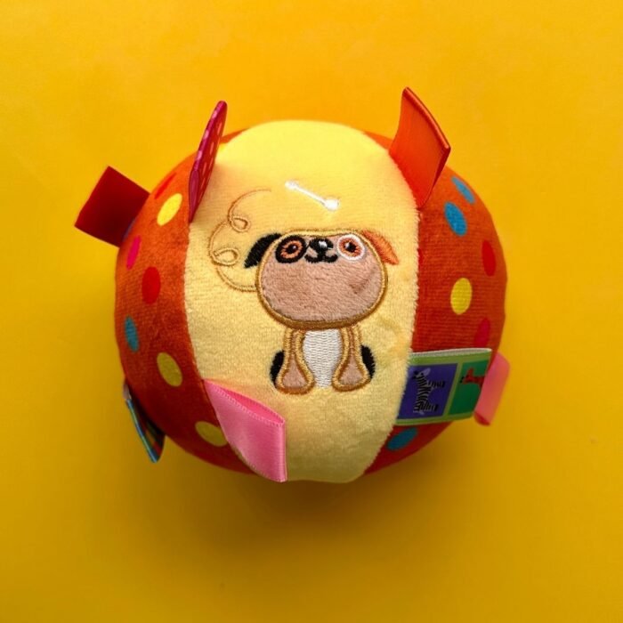 Pelota interactiva con campana para perros – modelo Perrito