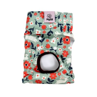 Pañal reutilizable para hembra – modelo Pradera