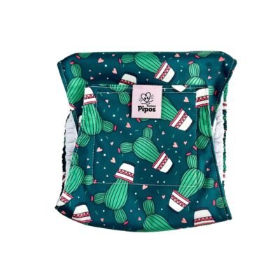 Pañal reutilizable para macho – modelo Nopal