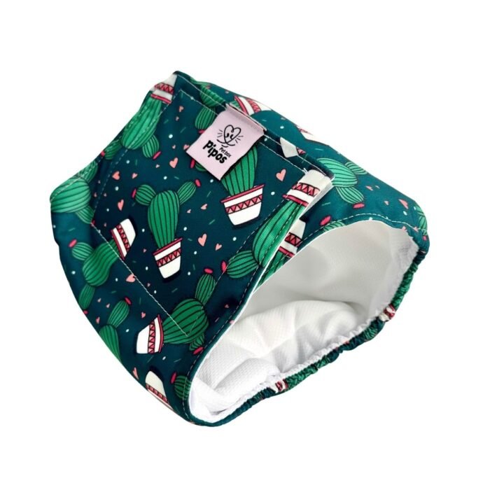 Pañal reutilizable para macho – modelo Nopal