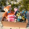 Pet box edición especial Adventure Friends Box de Pipos Pet Box con personajes de peluche y juguetes interactivos Pet Box – Party Time