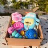 Pet box edición especial Monster Party Box de Pipos Pet Box con juguetes temáticos y coloridos (4) Pet Box – Monster Party