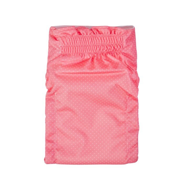 Pañal reutilizable para hembra – modelo Soft Dots Rosa