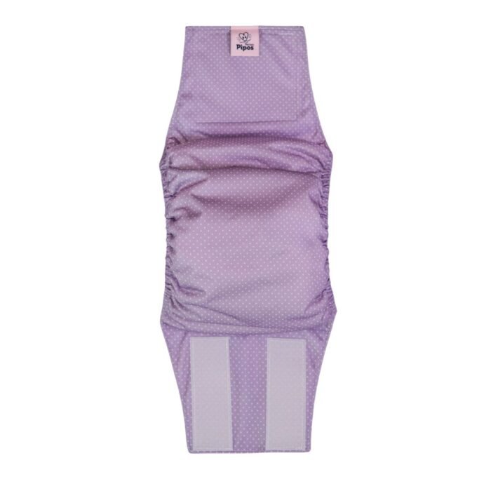 Pañal reutilizable para macho – modelo Soft Dots Gris