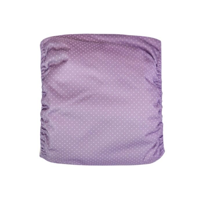 Pañal reutilizable para macho – modelo Soft Dots Gris