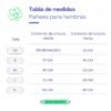 Tabla de medidas de pañales para perro hembra Pañal reutilizable para hembra – modelo Unicornios